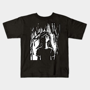 Through the Veil of Worries Kids T-Shirt